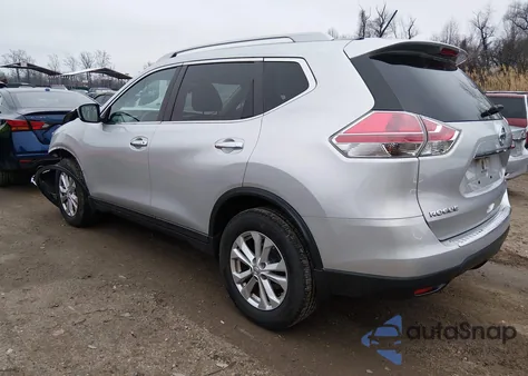 2014 Nissan Rogue Sv из США, поврежденный, VIN 5N1AT2MV6EC844199